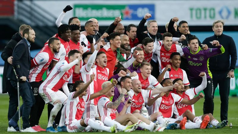 Ajax Amsterdam có 4 lần lên ngôi tại giải đấu Champions League 