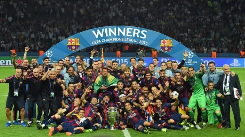 Barcelona - CLB có thành tích 5 lần vô địch Champions League